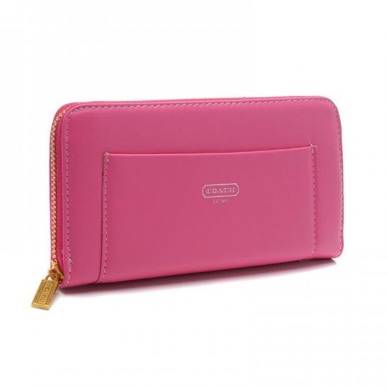 Coach Madison Accordion Saffiano Large Pink Wallets EGE - Click Image to Close